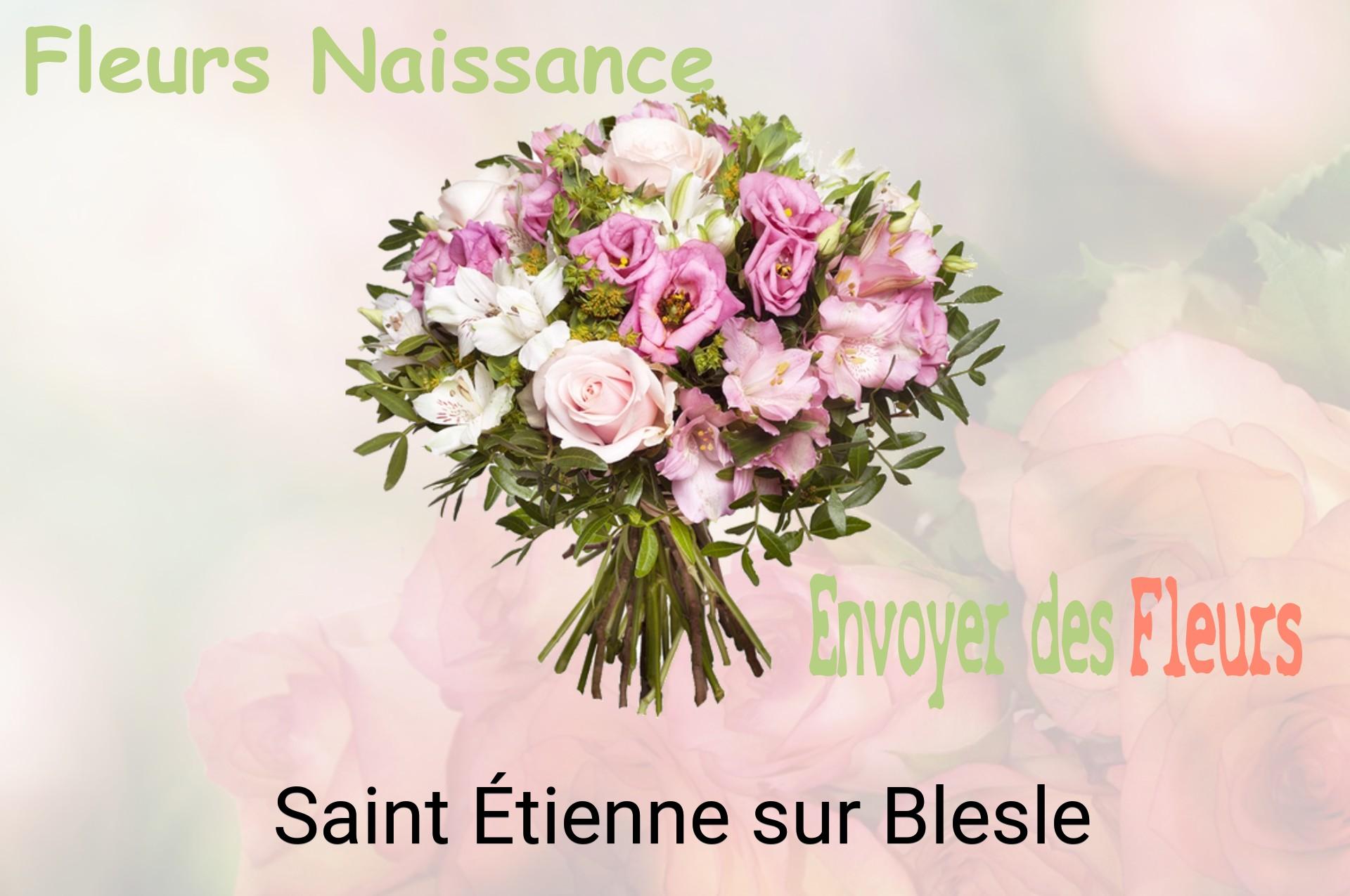 Bouquet de fleurs de naissance livré à Saint-Étienne-sur-Blesle
